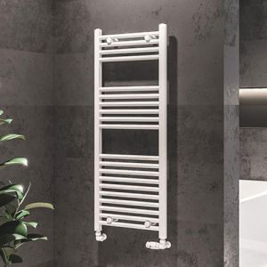 Eastbrook Westward Gloss White Towel Rail 1200 x 500mm