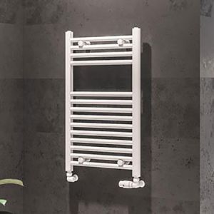 Eastbrook Westward Gloss White Towel Rail 800 x 500mm