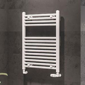 Eastbrook Westward Gloss White Towel Rail 800 x 600mm