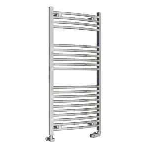 Eastbrook Wingrave Chrome Curved Towel Rail 1200 x 600mm