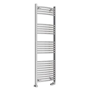 Eastbrook Wingrave Chrome Curved Towel Rail 1600 x 500mm