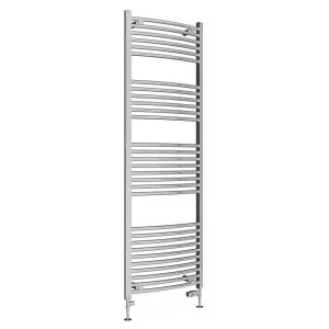 Eastbrook Wingrave Chrome Curved Towel Rail 1800 x 600mm