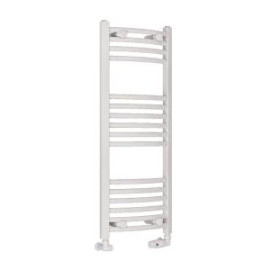 Eastbrook Wingrave Gloss White Curved Towel Rail 1000 x 400mm