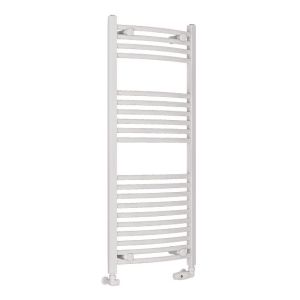 Eastbrook Wingrave Gloss White Curved Towel Rail 1200 x 500mm