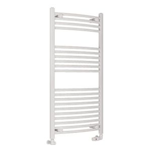 Eastbrook Wingrave Gloss White Curved Towel Rail 1200 x 600mm