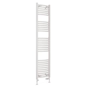 Eastbrook Wingrave Gloss White Curved Towel Rail 1800 x 400mm