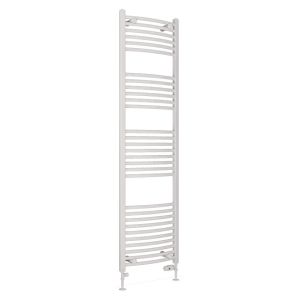 Eastbrook Wingrave Gloss White Curved Towel Rail 1800 x 500mm