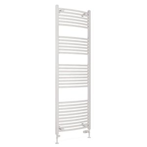 Eastbrook Wingrave Gloss White Curved Towel Rail 1800 x 600mm