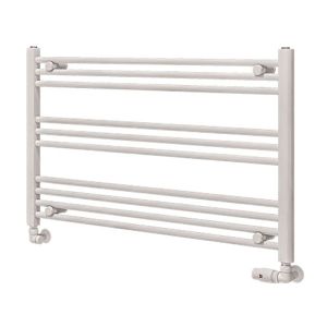 Eastbrook Wingrave Gloss White Horizontal Towel Rail 600 x 1000mm