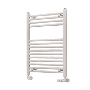 Eastbrook Wingrave Gloss White Towel Rail 800 x 600mm