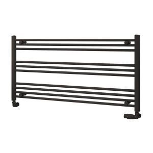 Eastbrook Wingrave Matt Anthracite Horizontal Towel Rail 600 x 1200mm