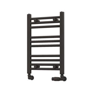 Eastbrook Wingrave Matt Anthracite Towel Rail 600 x 400mm