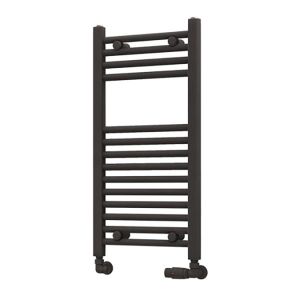 Eastbrook Wingrave Matt Anthracite Towel Rail 800 x 400mm