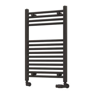 Eastbrook Wingrave Matt Anthracite Towel Rail 800 x 500mm