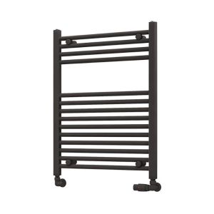 Eastbrook Wingrave Matt Anthracite Towel Rail 800 x 600mm