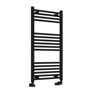 Eastbrook Wingrave Matt Black Towel Rail 1000 x 500mm