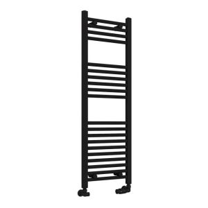 Eastbrook Wingrave Matt Black Towel Rail 1200 x 400mm