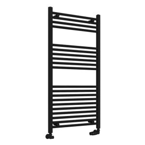 Eastbrook Wingrave Matt Black Towel Rail 1200 x 600mm