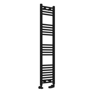 Eastbrook Wingrave Matt Black Towel Rail 1400 x 300mm