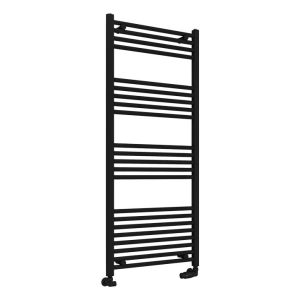 Eastbrook Wingrave Matt Black Towel Rail 1400 x 600mm