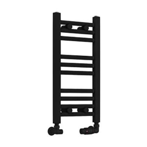 Eastbrook Wingrave Matt Black Towel Rail 600 x 300mm