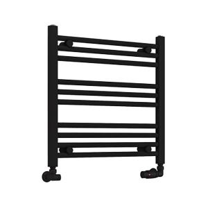 Eastbrook Wingrave Matt Black Towel Rail 600 x 600mm