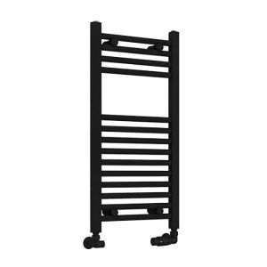 Eastbrook Wingrave Matt Black Towel Rail 800 x 400mm