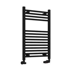 Eastbrook Wingrave Matt Black Towel Rail 800 x 500mm