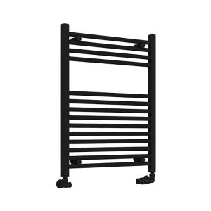 Eastbrook Wingrave Matt Black Towel Rail 800 x 600mm