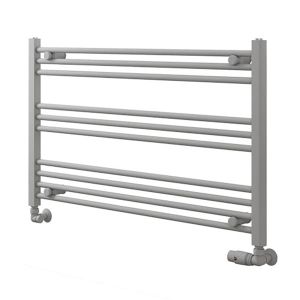 Eastbrook Wingrave Matt Grey Horizontal Towel Rail 600 x 1000mm