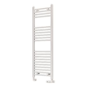 Eastbrook Wingrave Matt White Towel Rail 1200 x 400mm