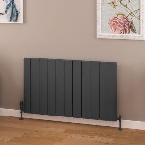 Eastbrook Withington Matt Anthracite Aluminium Designer Radiator 600 x 1040mm