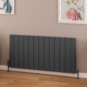 Eastbrook Withington Matt Anthracite Aluminium Designer Radiator 600 x 1230mm