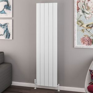 Eastbrook Withington Matt White Aluminium Designer Radiator 1800 x 470mm