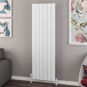 Eastbrook Withington Matt White Aluminium Designer Radiator 1800 x 565mm