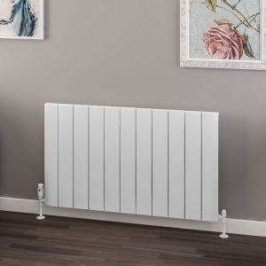 Eastbrook Withington Matt White Aluminium Designer Radiator 600 x 1040mm