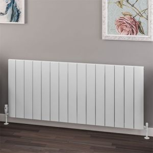 Eastbrook Withington Matt White Aluminium Designer Radiator 600 x 1420mm