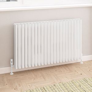 Eastbrook Witney Matt White Aluminium Designer Radiator 600 x 1040mm