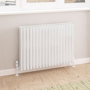 Eastbrook Witney Matt White Aluminium Designer Radiator 600 x 850mm