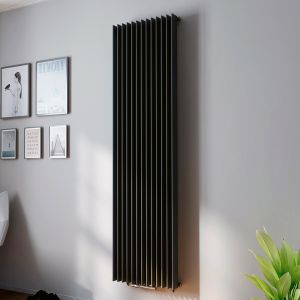 Eucotherm Atlas Anthracite Single Panel Steel Designer Radiator 1800 x 620mm