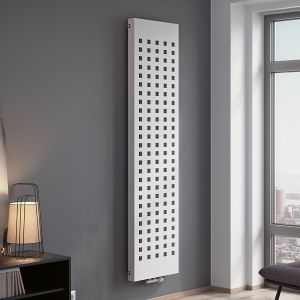 Eucotherm Buco Plan White Single Panel Steel Designer Radiator 1800 x 516mm