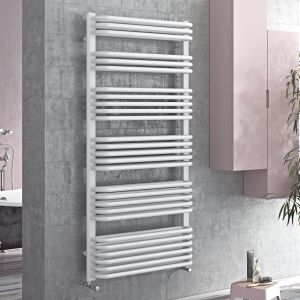 Eucotherm Magnus White Designer Towel Rail 1516 x 532mm