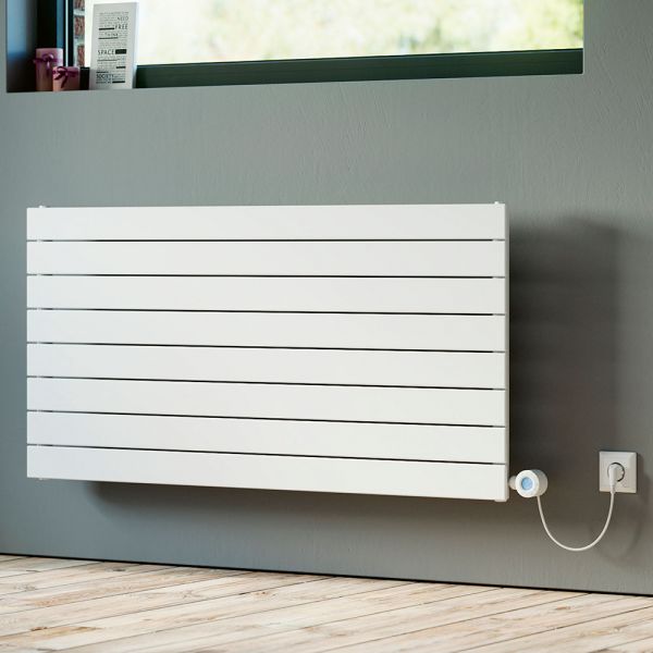 Eucotherm Mars Electro White Electric Radiator 595 x 1200mm