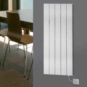 Eucotherm Mars Electro White Electric Radiator 1800 x 595mm