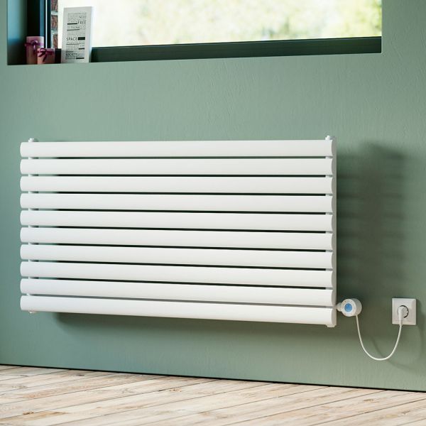 Eucotherm Nova Electro White Electric Radiator 584 x 900mm