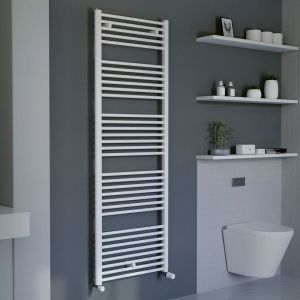 Eucotherm Primo White Towel Rail 1140 x 600mm