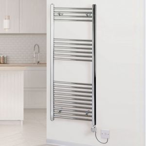 Rads 2 Rails Aldgate Chrome Electric Towel Rail 1200 x 500mm