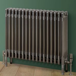 Rads 2 Rails Fitzrovia Raw 2 Column Radiator 500 x 622mm