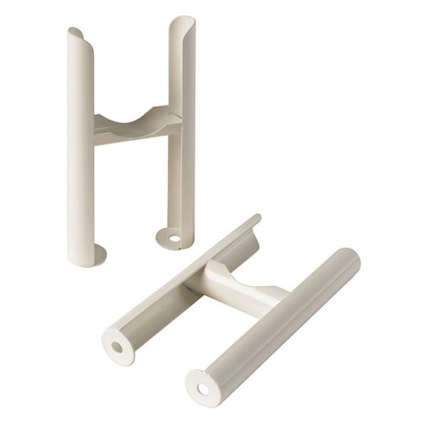 Rads 2 Rails Fitzrovia White 4 Column Radiator Feet