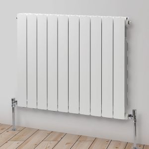 Rads 2 Rails Holborn 77 White Aluminium Radiator 557 x 1300mm